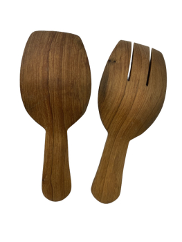 Preview: Kleines Salatbesteck in Schaufelform